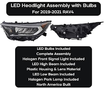 TOYOTA RAV4 アドベンチャー 2019年式 純正ヘッドライト TOYOTA RAV4 HEAD LAMP ASSY RIGHT (Passenger Side) (EXC LE